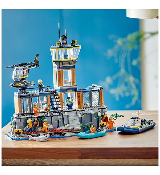 Lego kocke City Policijski Otoški zapor 60419