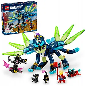Lego kocke Dreamzzz Zoey and Zian the Cat-Owl 71476
