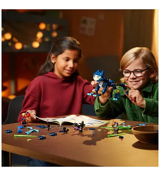 Lego kocke Dreamzzz Zoey and Zian the Cat-Owl 71476