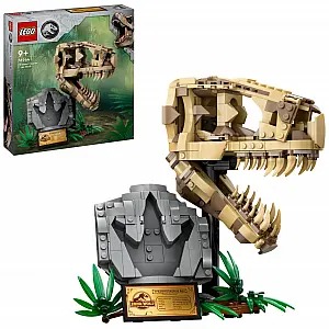 Lego kocke Jurassic World Fosili dinosaura: T. rexova lubanja 76964