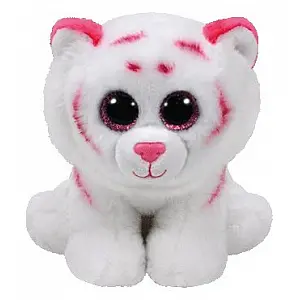 TY Tabor - bijelo/rozi tigar (15 cm)