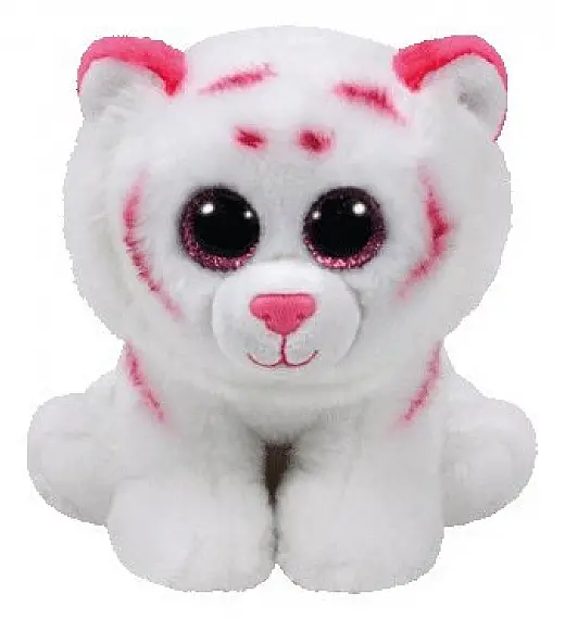 TY Tabor - bijelo/rozi tigar (15 cm) 42186