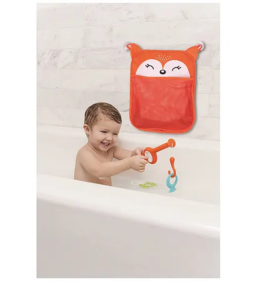 Mrežica za pohranu igračaka Lisica orange
