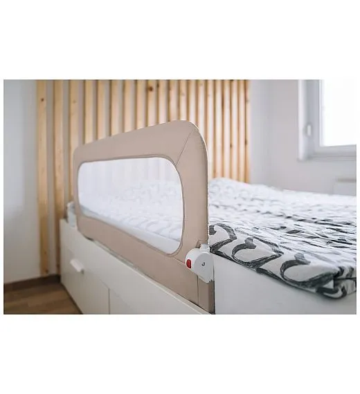 Varovalo za posteljo Beige