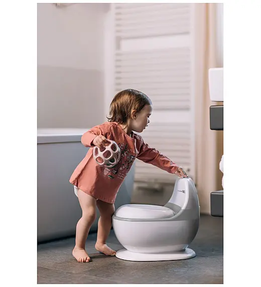 Glazbena kahlica FreeOn MINI TOILET školjka sa zvukom vode white
