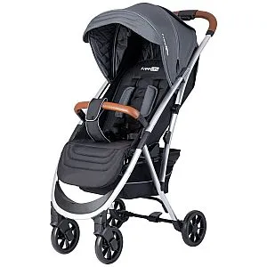 Športni voziček Lux Premium Grey Black