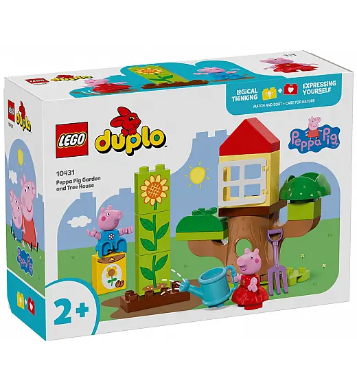 Lego kocke Duplo Vrt i kućica na drvetu Peppe Praščić 10431 Lego