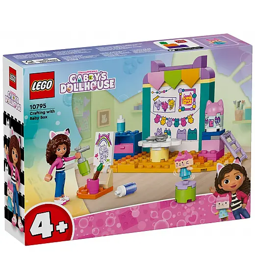 Lego kocke Gabby's Dollhouse Kreativni rad s Bebom Kroj 10795 Lego