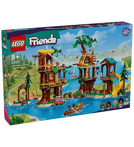 Lego kocke Friends Hišica na drevesu v poletnem taboru 42631 Lego