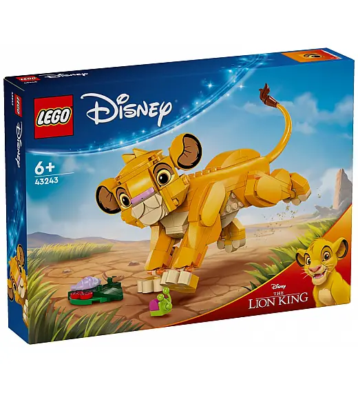 Lego kocke Disney Classic Simba, mali kralj lavova 43243 Lego