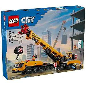 Lego kcoke City Žuta mobilna građevinska dizalica 60409