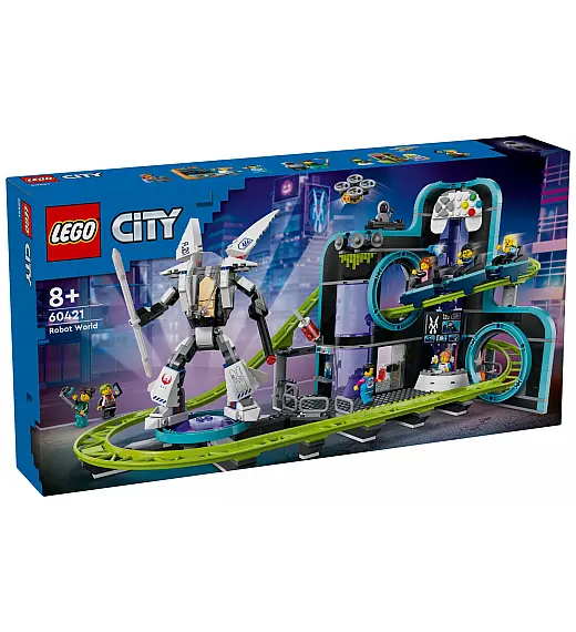 Kocke City Robotski vlak smrti 60421 Lego