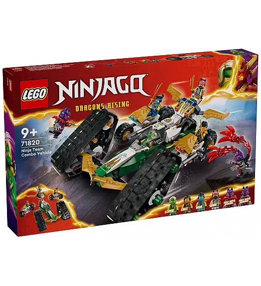 Lego kocke Ninjago Kombinirano vozilo tima ninja 71820 Lego