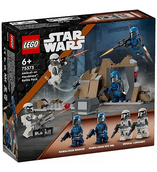 Kocke Star Wars Bojni komplet Zasjeda na Mandaloreu 75373 Lego