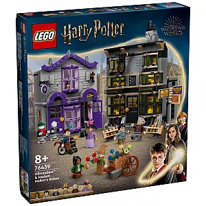 Lego kocke Harry Potter Ollivanderova trgovina i Butik gđe Malkin 76439