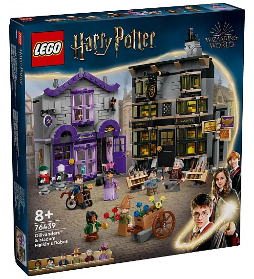Lego kocke Harry Potter Ollivanderova trgovina i Butik gđe Malkin 76439 Lego