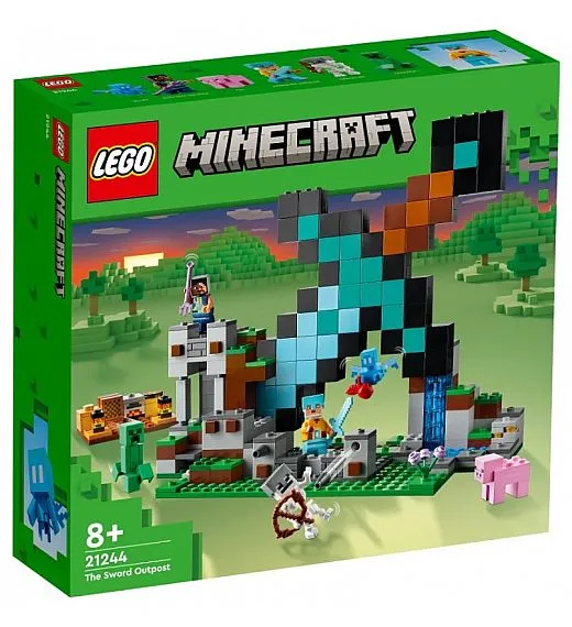 Lego kocke Minecraft Mečarska postojanka 21244 Lego