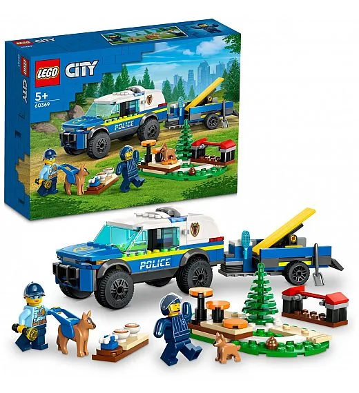 Lego kocke  City Dresura policijskog psa 60369 Lego