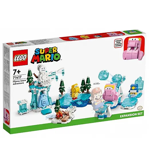 Lego kocke Super Mario Razširitveni komplet Fliprusova snežna pustolovščina 71417 Lego