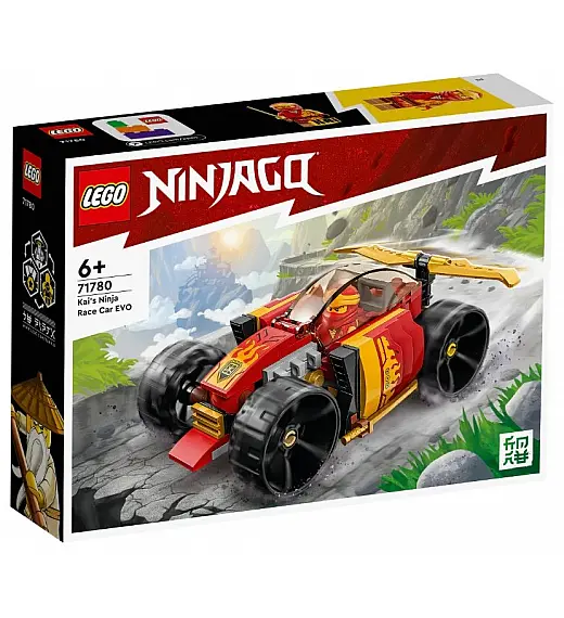 Lego kocke Ninjago EVO Kaijev ninja trkaći automobil 71780 Lego