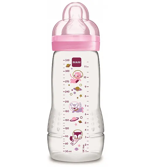 MAM plastična bočica Anti-colic easy active 330ml 4+mj sort 663307 MAM