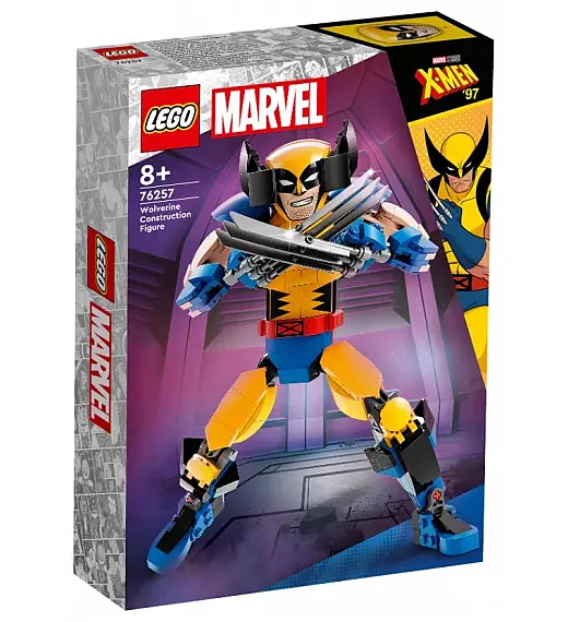 Kocke Super Heroes Figura Wolverinea za slaganje 76257 Lego