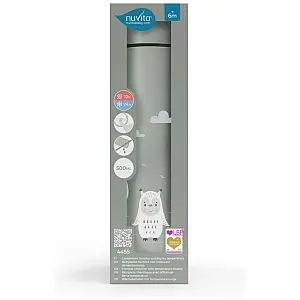 Nuvita termo steklenička 4455 s termometrom 500ml