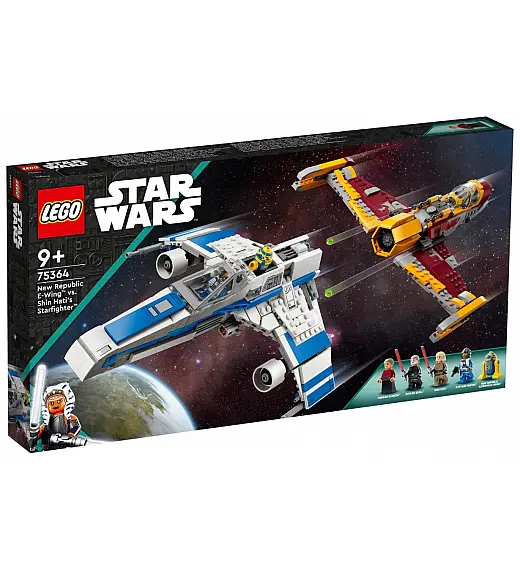 Kocke Star Wars E-Wing Nove Republike protiv Starfightera Shin Hati 75464 Lego