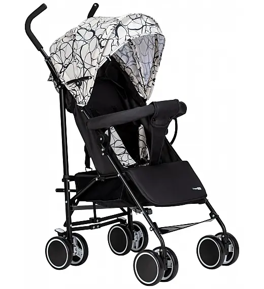 FREEON kišobran kolica Simple sportska kolica black & white 48549 FreeON