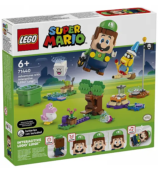 Kocke Super Mario Interaktivni Luigi i pustolovine 71440 Lego