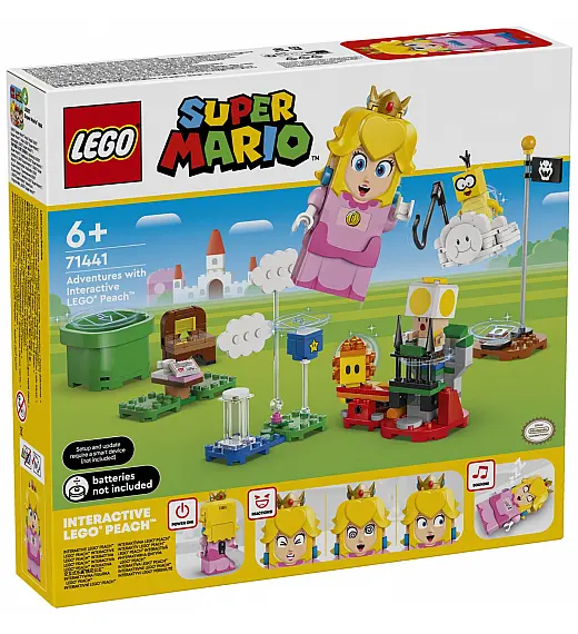 Kocke Super Mario Interaktivna LEGO® Peach™ i pustolovine 71441 Lego