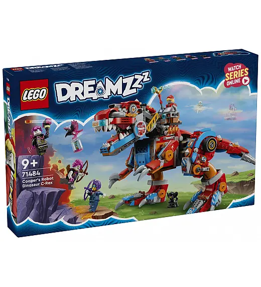 Kocke Dreamzzz Cooperjev robotski dinozaver C-zaver 71484 Lego