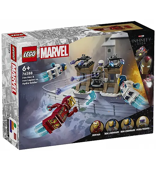 LEGO® SUPER HEROES 76288 Iron Man i Iron Legion protiv vojnika Hydre Lego