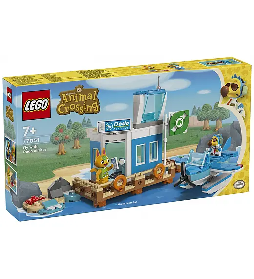 Kocke Animal Crossing Leti z letalsko družbo Dodo Airlines 77051 Lego