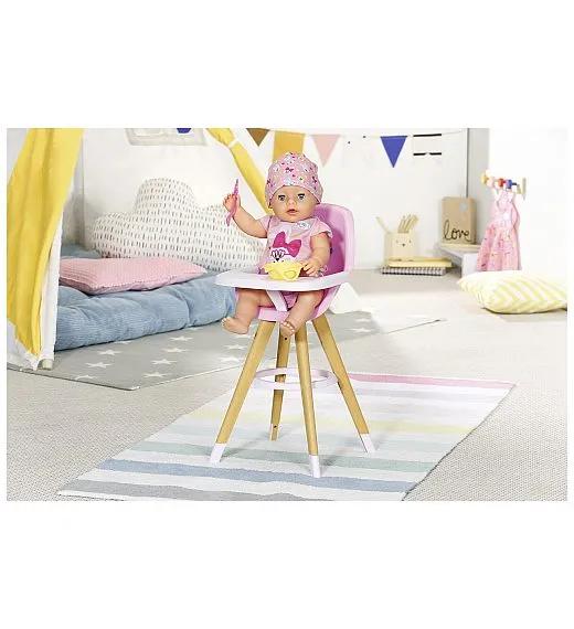Drvena visoka stolica Zapf Baby Born Zapf Baby Born