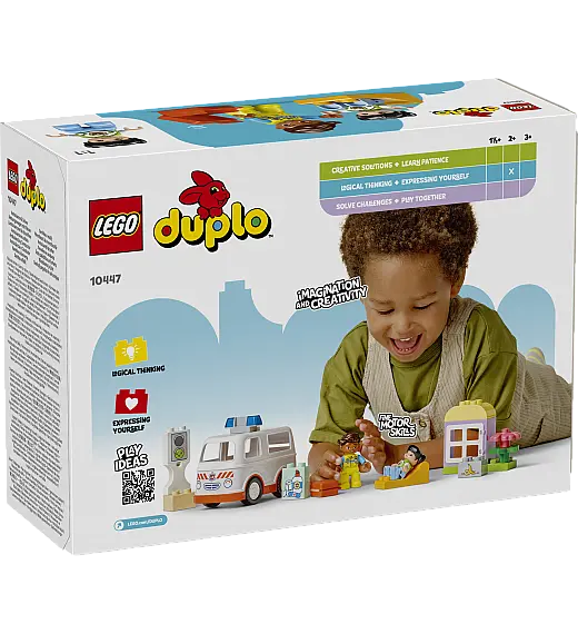 Kocke Duplo Rešilni avto in voznik 10447 Lego