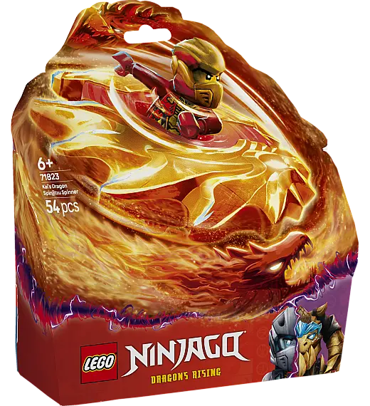Kocke Ninjago Kaijev zvrk za zmajski Spinjitzu 71823 Lego