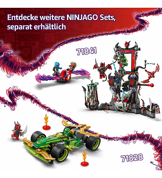 Kocke Ninjago Lloydov trkaći auto na povlačenje 71828 Lego