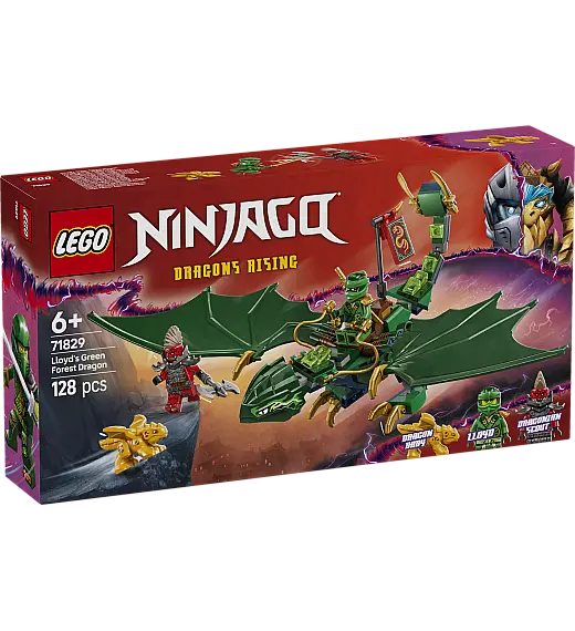 Kocke Ninjago Lloydov zmaj zelenega gozda 71829 Lego