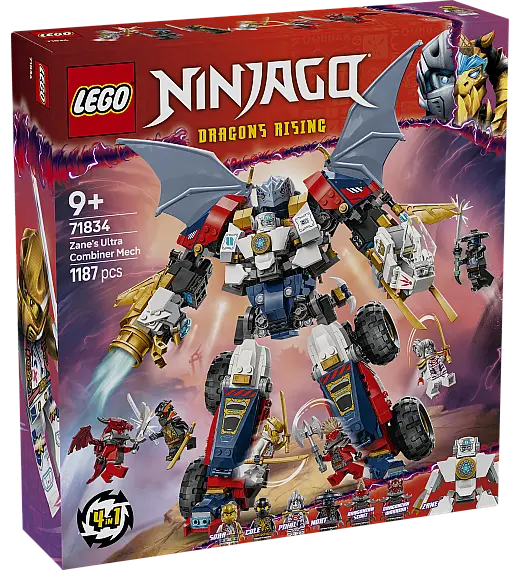 Kocke Ninjago Zaneov kombinirani ultrarobot 71834 Lego