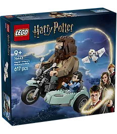 Kocke Harry Potter Hagridova™ in Harryjeva vožnja z motornim kolesom 76443