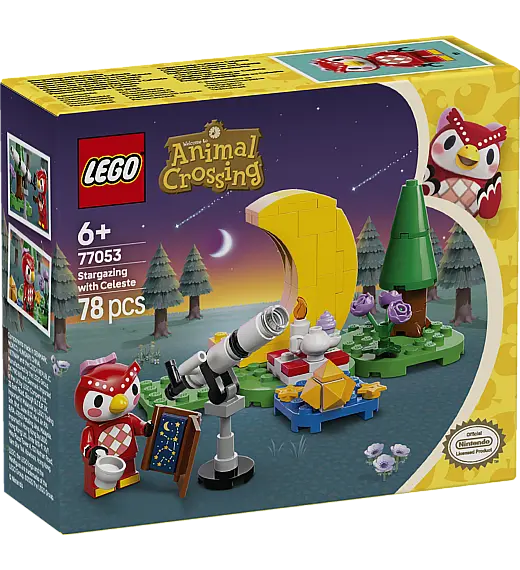 Kocke Animal Crossing Opazovanje zvezd s Celeste 77053 Lego