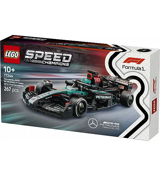 Kocke Speed Champions Dirkalni avtomobil Mercedes-AMG F1® W15 77244 Lego