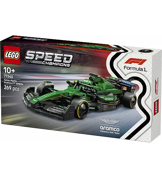 Kocke Speed Champions Dirkalni avtomobil Aston Martin Aramco F1® AMR24 77245 Lego