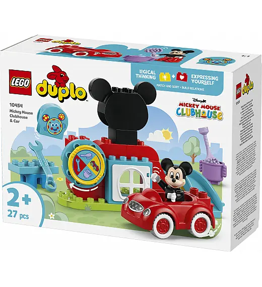 Kocke Duplo Klubska hiša in avto Miki Miške 10454 Lego