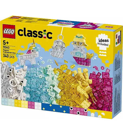 Kocke Classic Magična prozirna kutija 11040 Lego