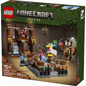 Kocke Minecraft Borilni ring v gozdnem dvorcu 21272