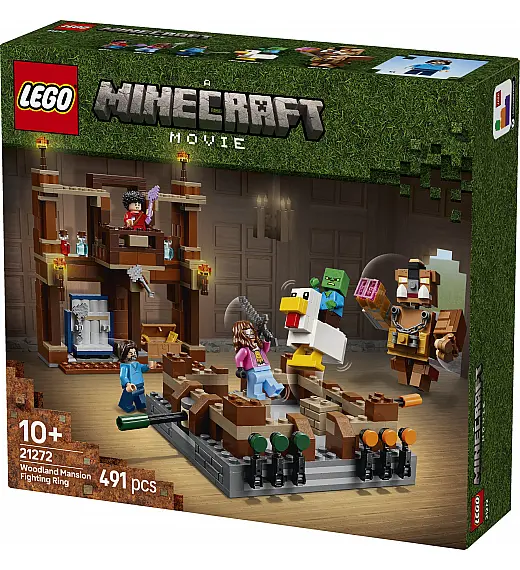 Kocke Minecraft Šumska vila s borbenim ringom 21272 Lego