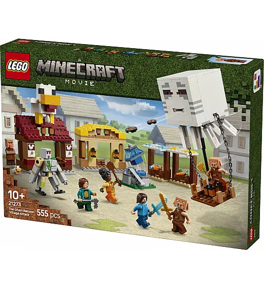 Kocke Minecraft Ghast Balon napada selo 21273 Lego