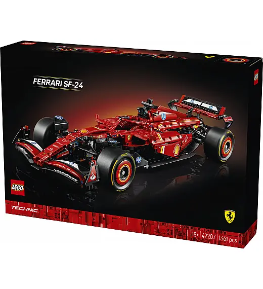 Kocke Technic Ferrari SF-24 F1 automobil 42207 Lego